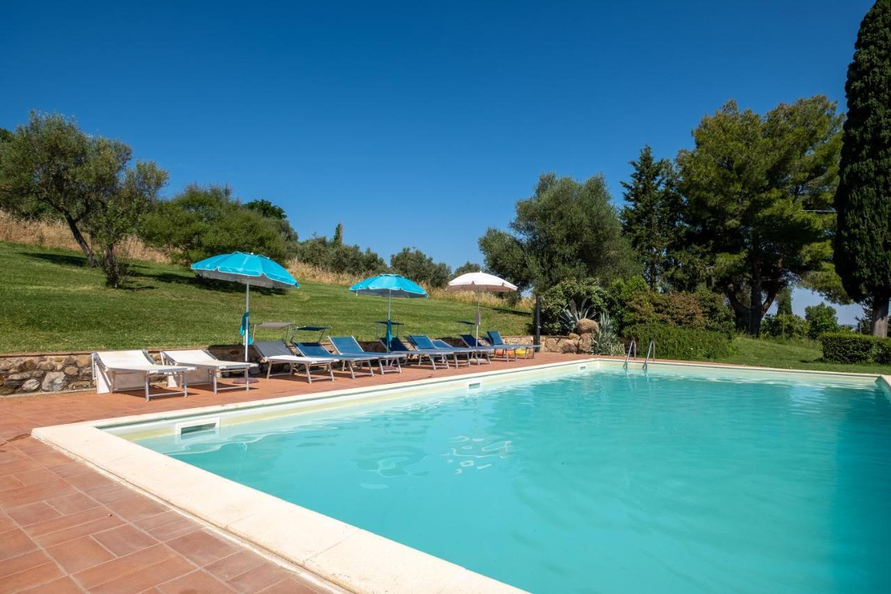Podere La Montalla Radicofani Bagian luar foto