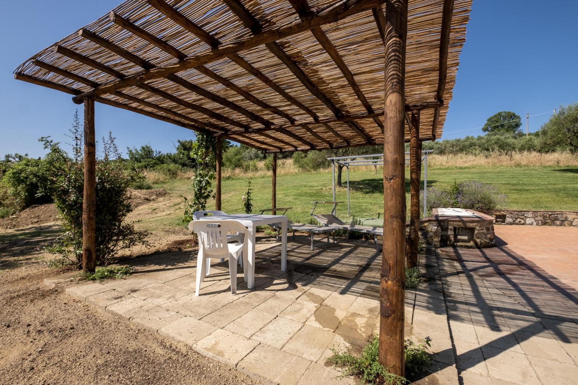 Podere La Montalla Radicofani Bagian luar foto