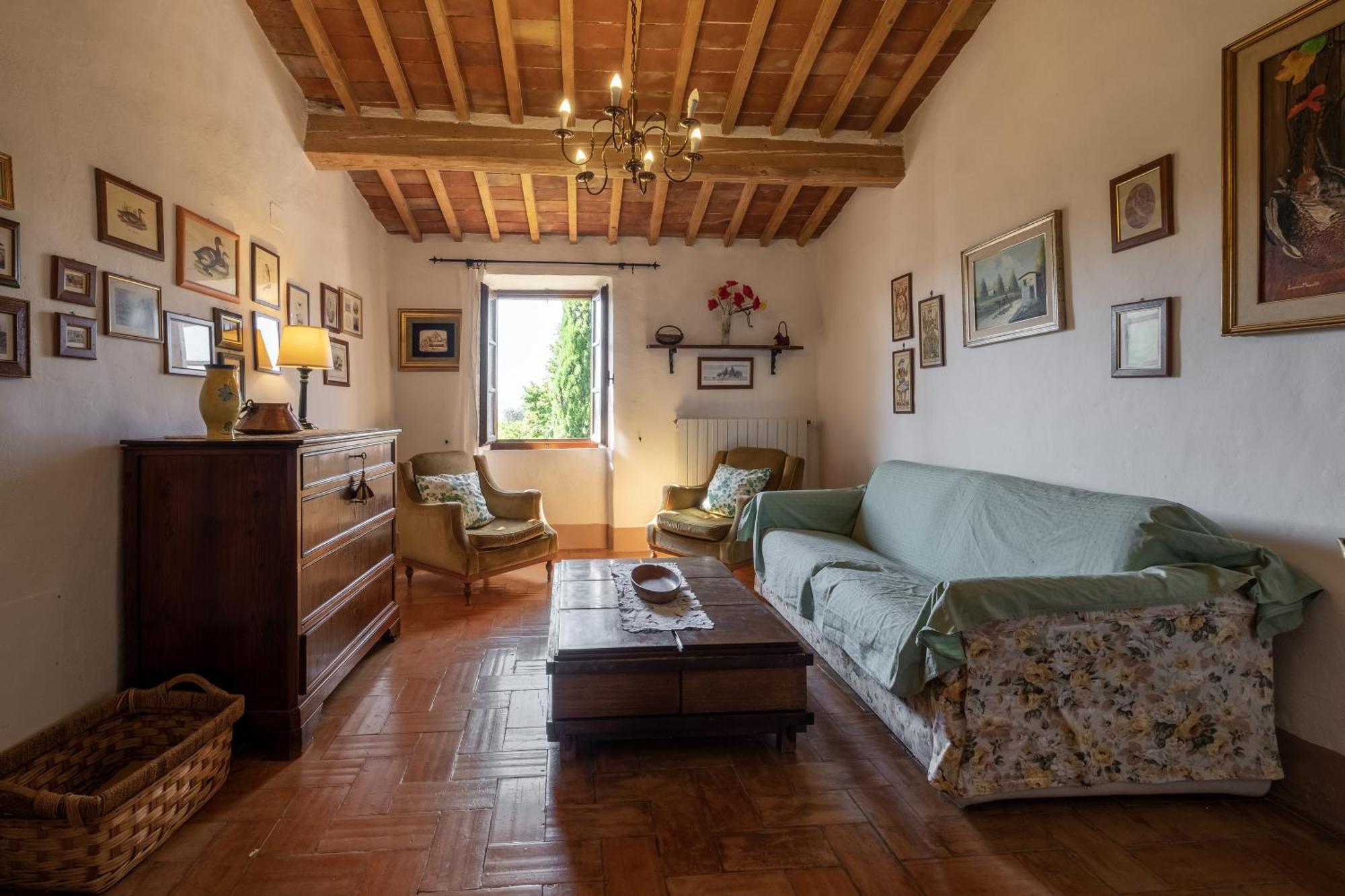 Podere La Montalla Radicofani Bagian luar foto
