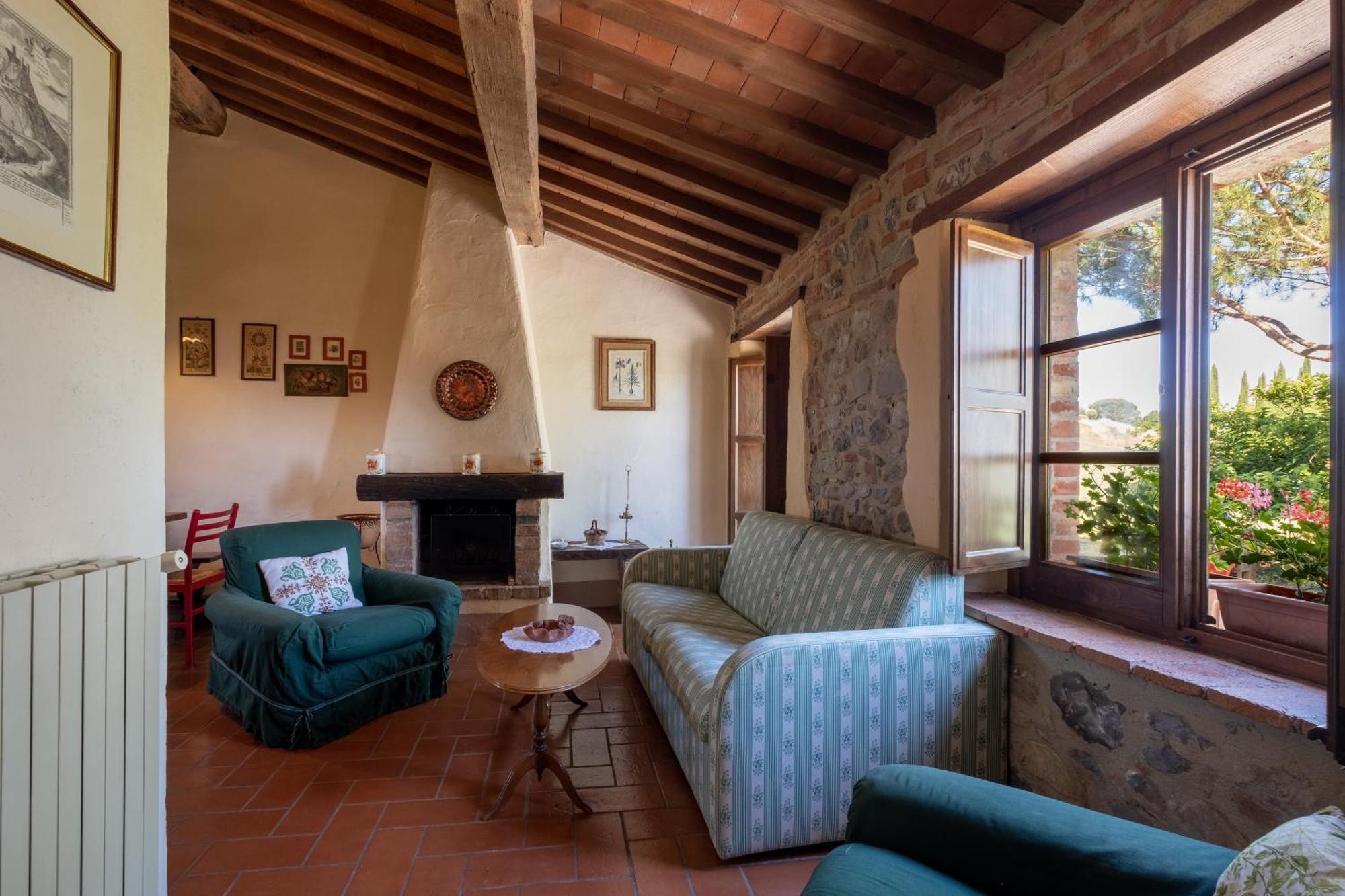 Podere La Montalla Radicofani Bagian luar foto